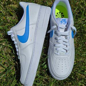 Mens Nike Air Force 1 University Blue